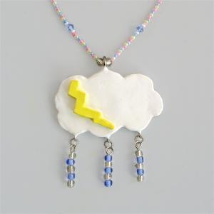 Storm Cloud Necklace