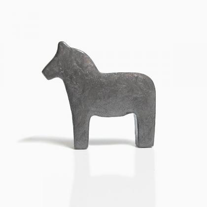 Antique Silver Dala Horse Figurine