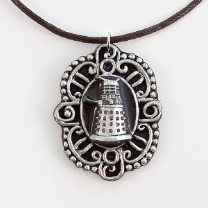 Dalek Cameo Pendant And Necklace