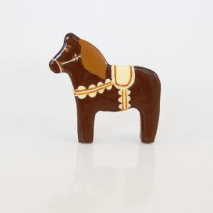 Rocky Road Ice Cream Clay Pony Dala Horse Figurine
