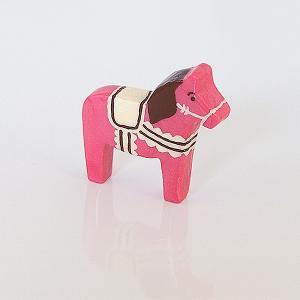 Neapolitan Ice Cream Clay Pony Dala Horse Figurine