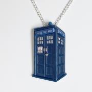 Tardis Pendant and Necklace