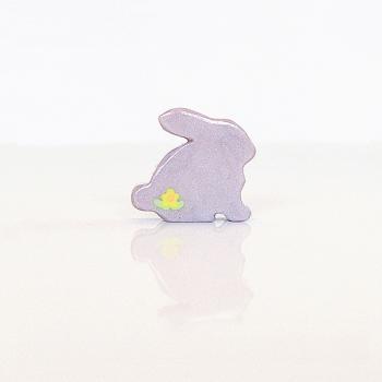 Lilac Bunny Figurine With ..